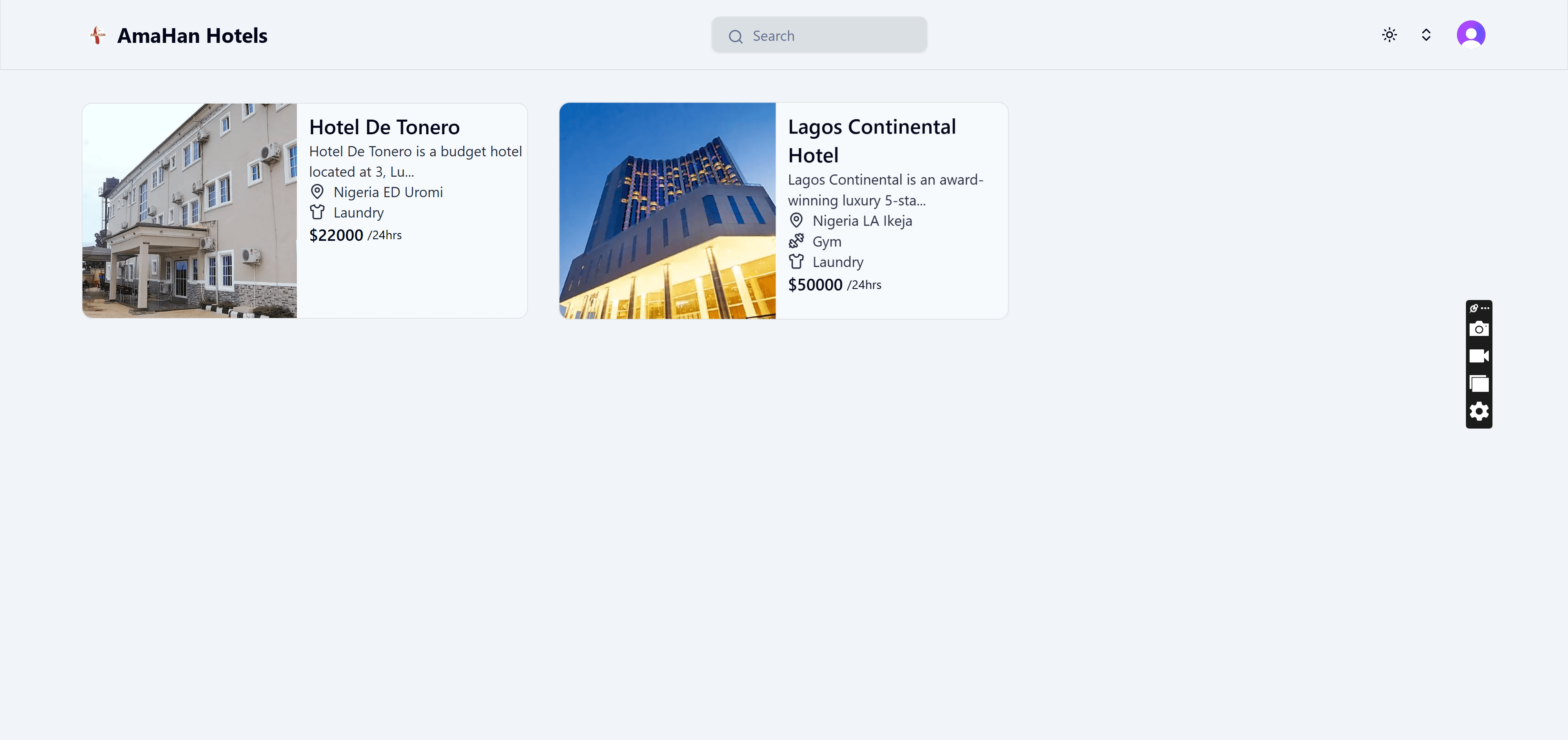 Blog Application project